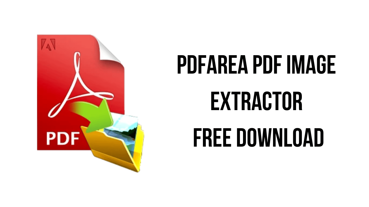PDFArea PDF Image Extractor Free Download
