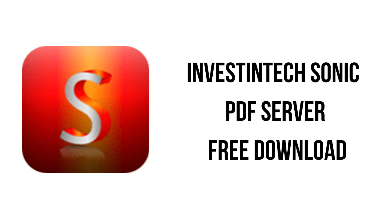 investintech Sonic PDF Server Free Download