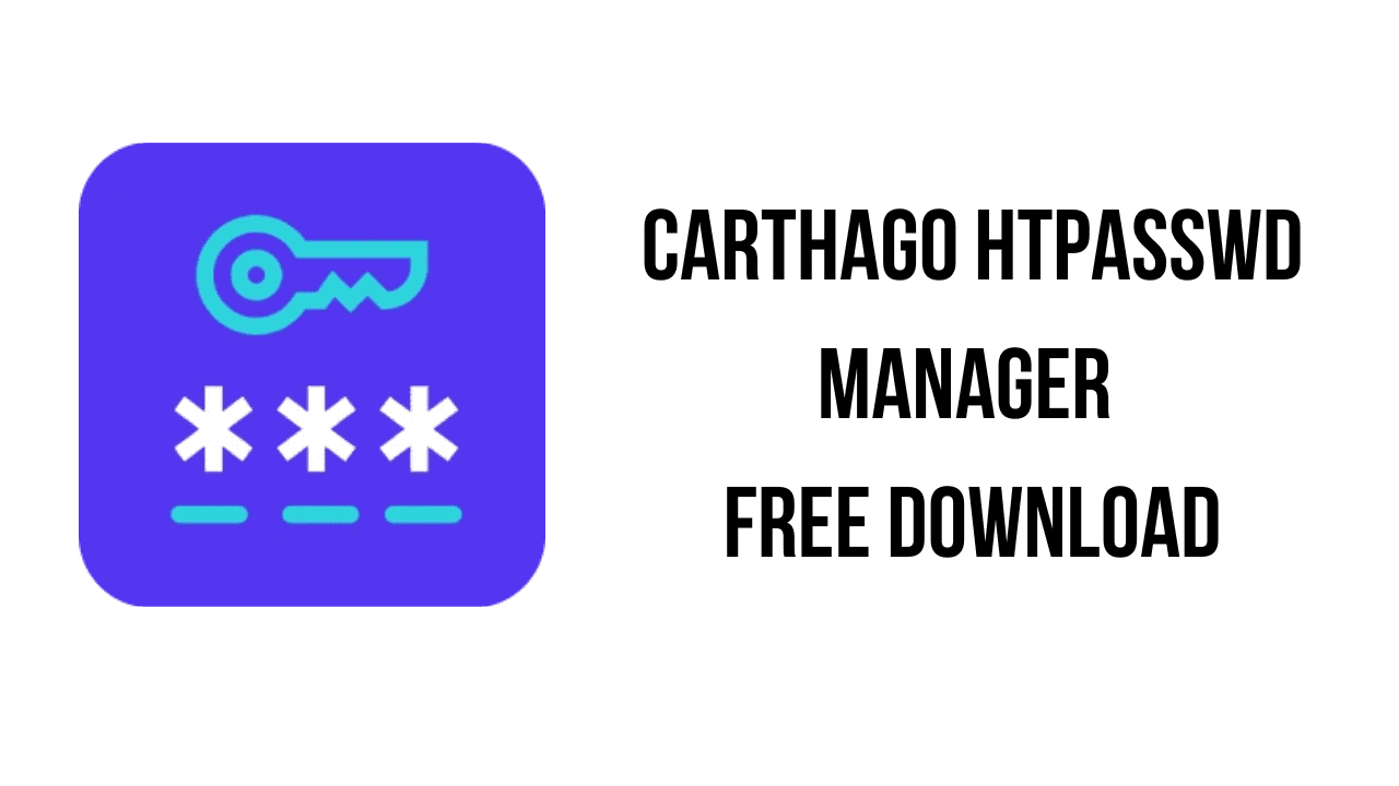 Carthago HTPasswd Manager Free Download