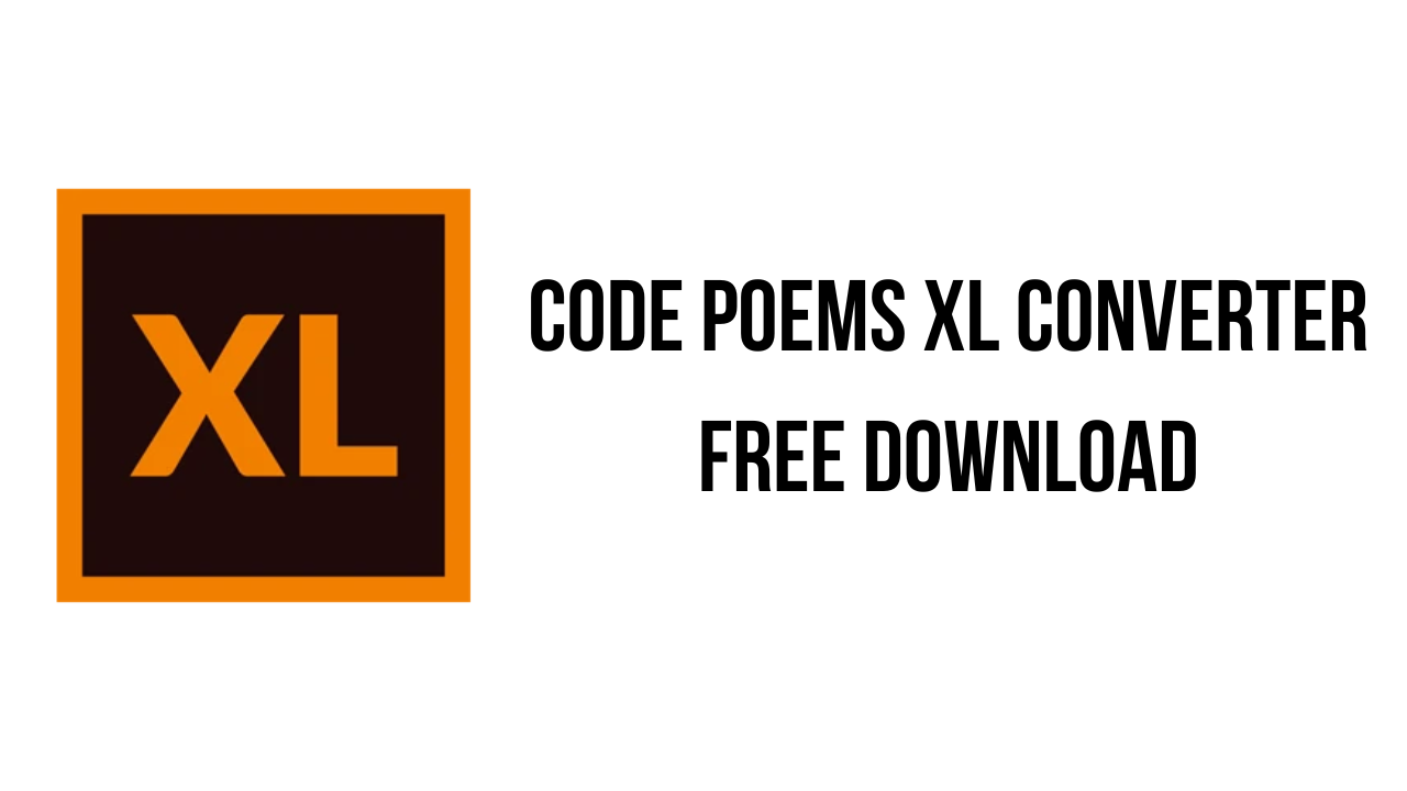 Code Poems XL Converter Free Download