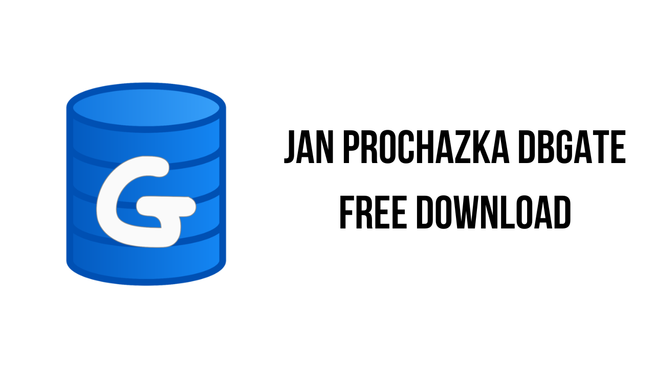 Jan Prochazka DbGate Free Download