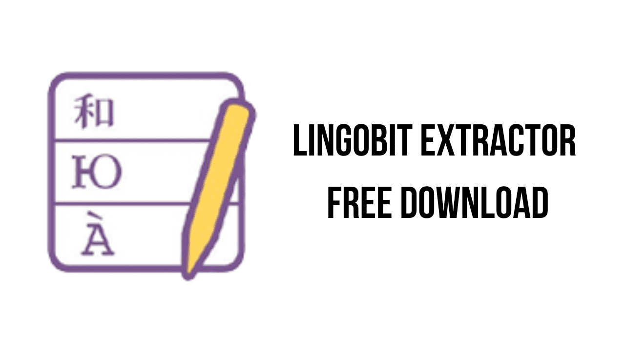 Lingobit Extractor Free Download