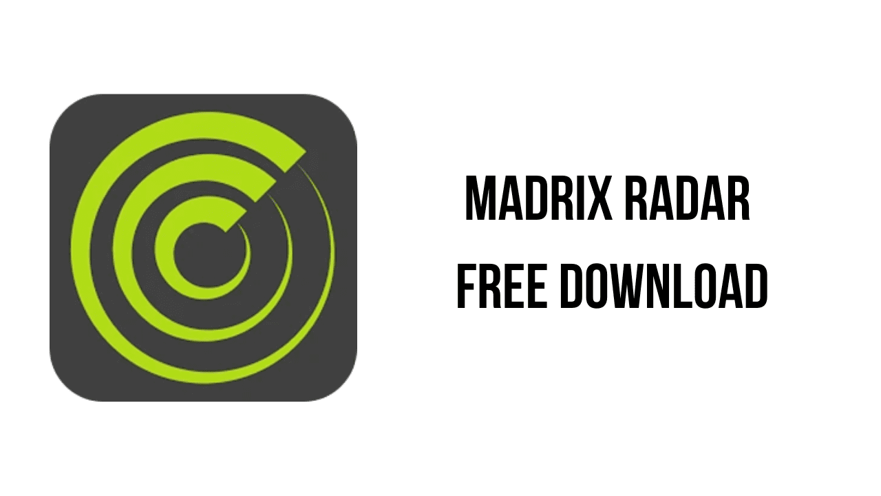 Madrix Radar Free Download