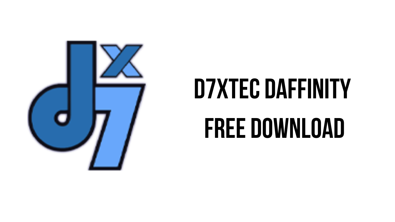 d7xtec dAffinity Free Download