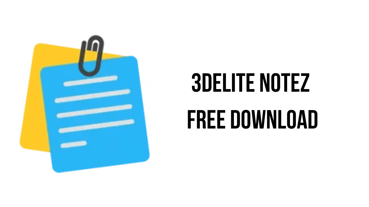 3delite Notez Free Download