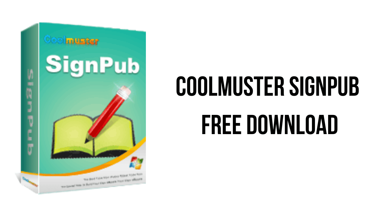 Coolmuster SignPub Free Download