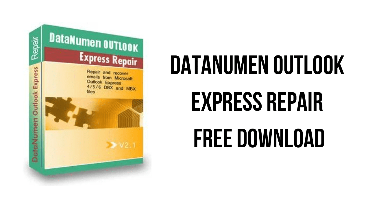 DataNumen Outlook Express Repair Free Download