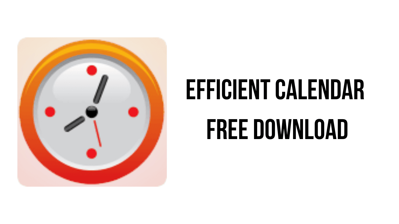 Efficient Calendar Free Download