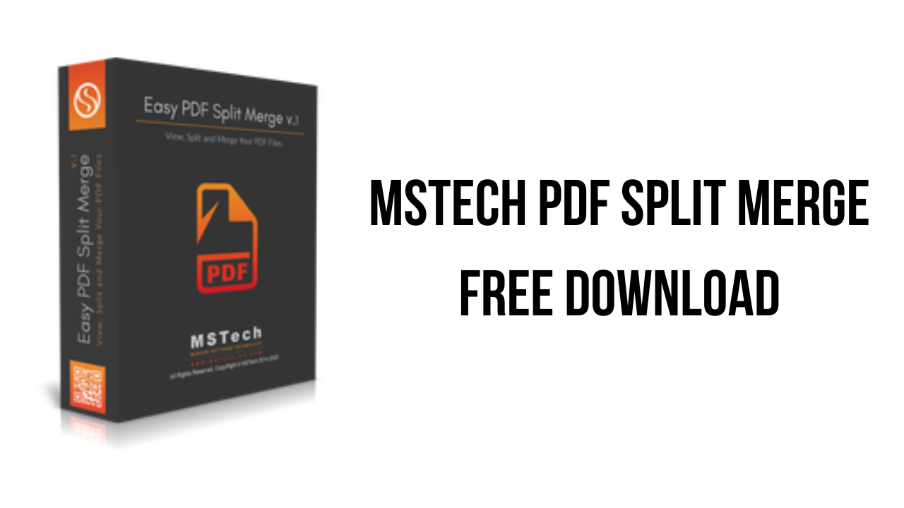 MSTech PDF Split Merge Free Download