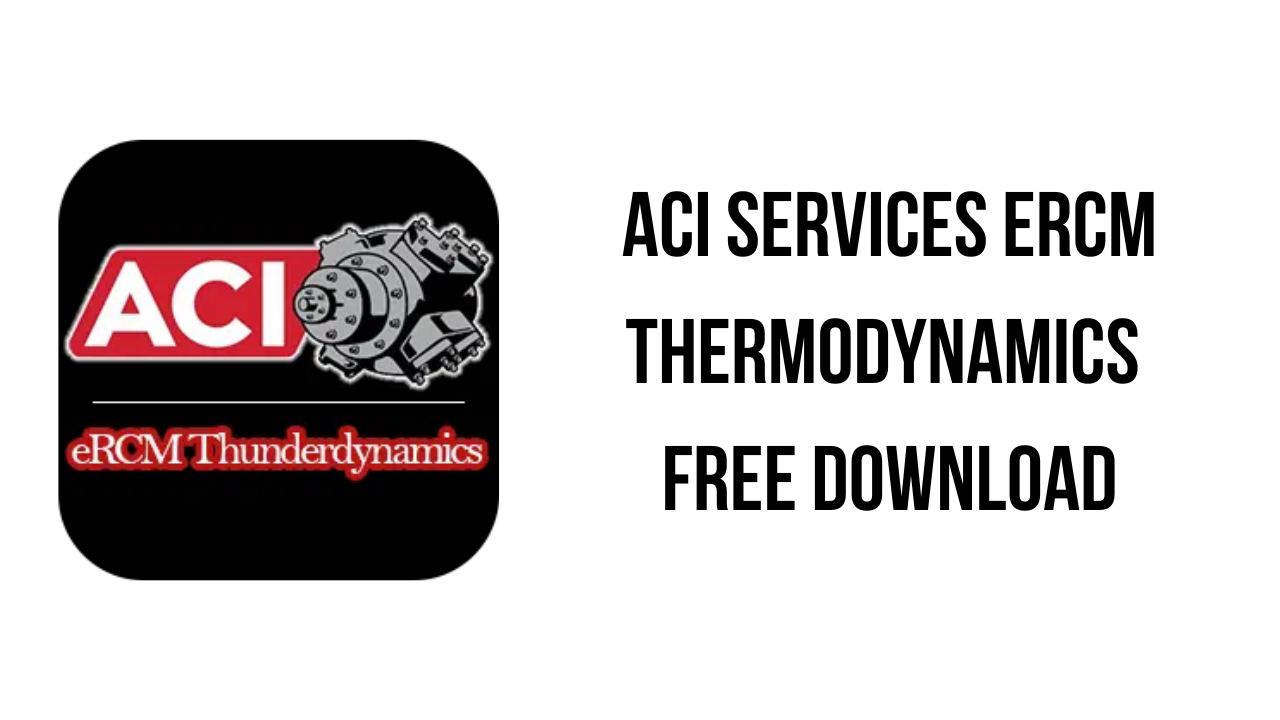 ACI Services eRCM Thermodynamics Free Download