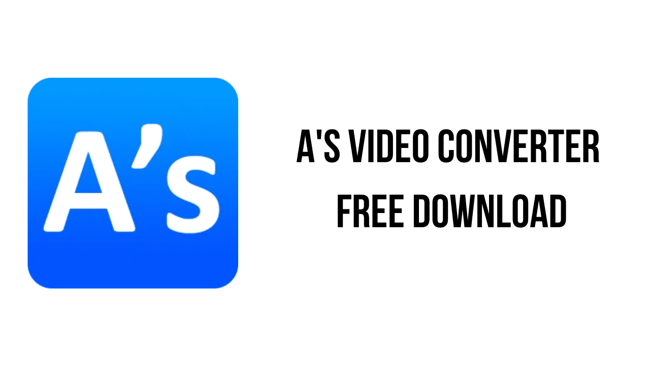 A's Video Converter Free Download