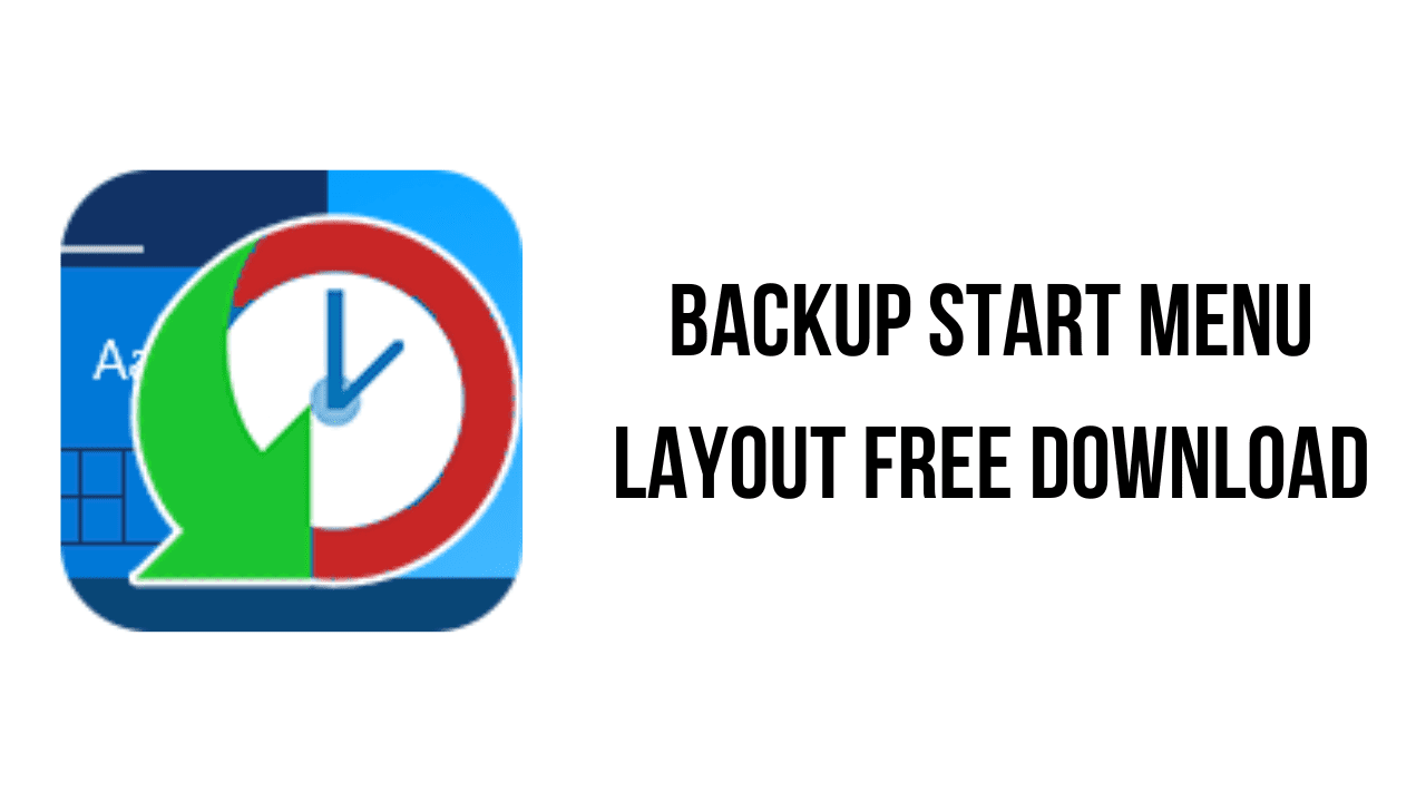 Backup Start Menu Layout Free Download