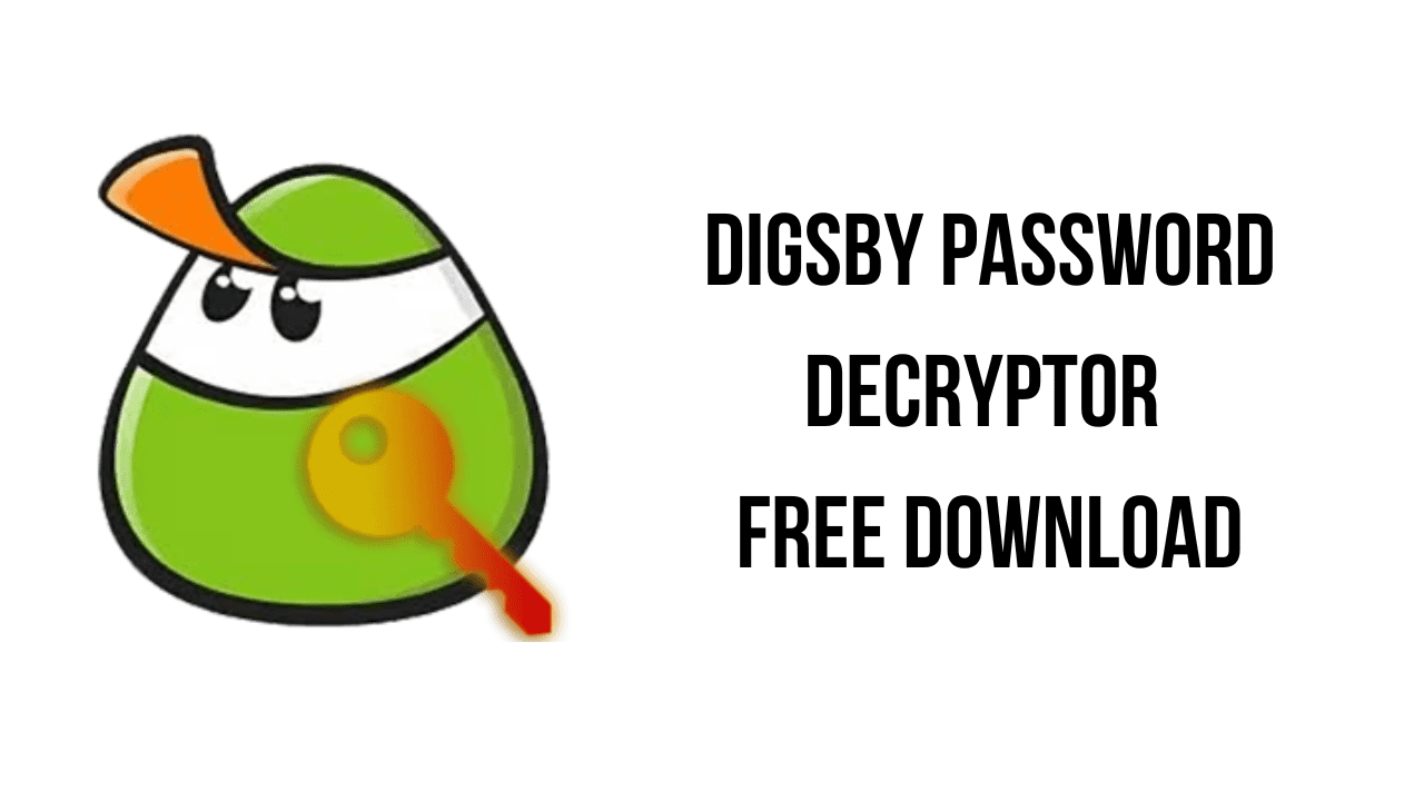 Digsby Password Decryptor Free Download