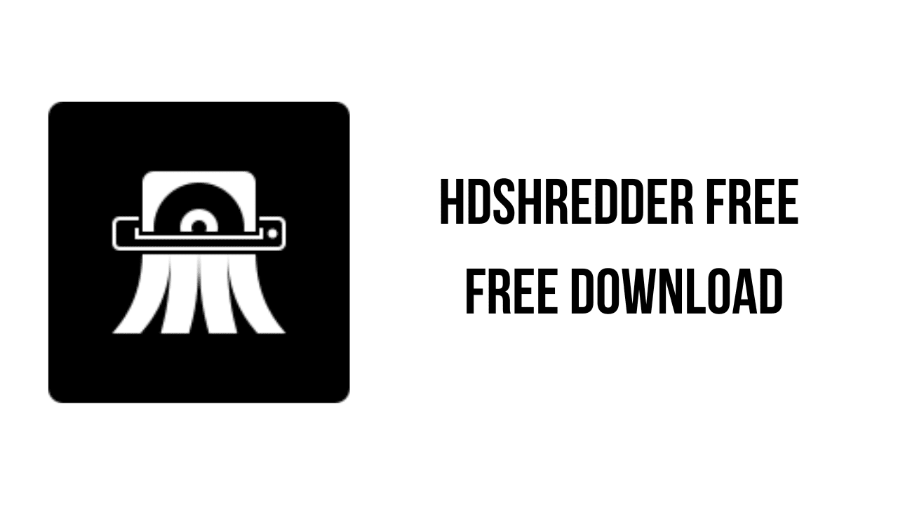 HDShredder Free Free Download