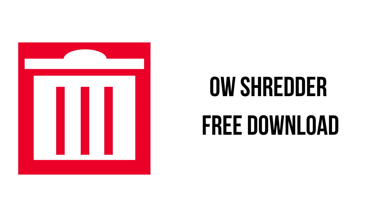 OW Shredder Free Download