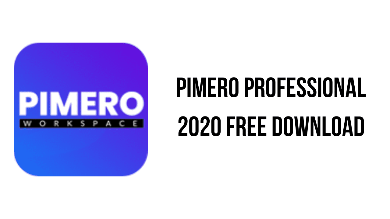 Pimero Professional 2020 Free Download