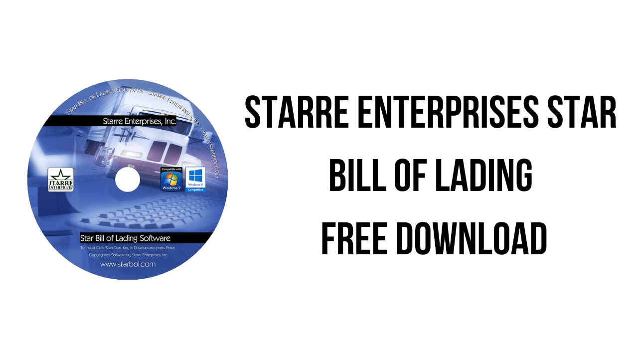 Starre Enterprises Star Bill Of Lading Free Download