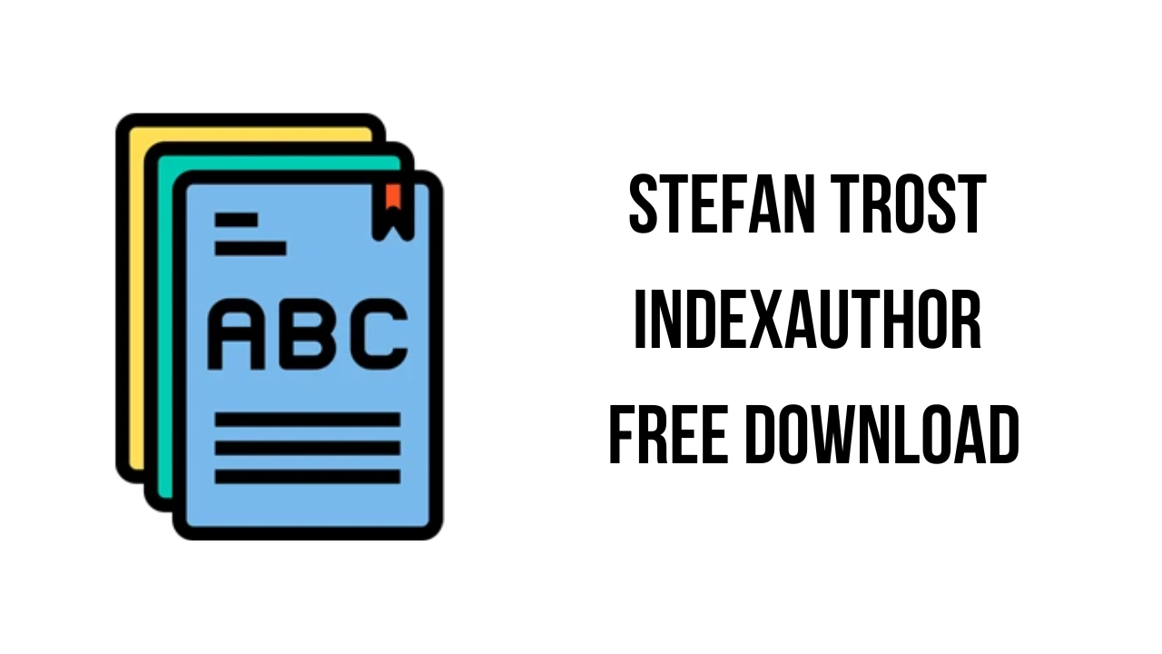 Stefan Trost IndexAuthor Free Download