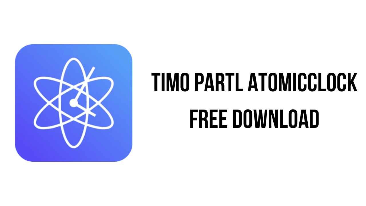 Timo Partl AtomicClock Free Download