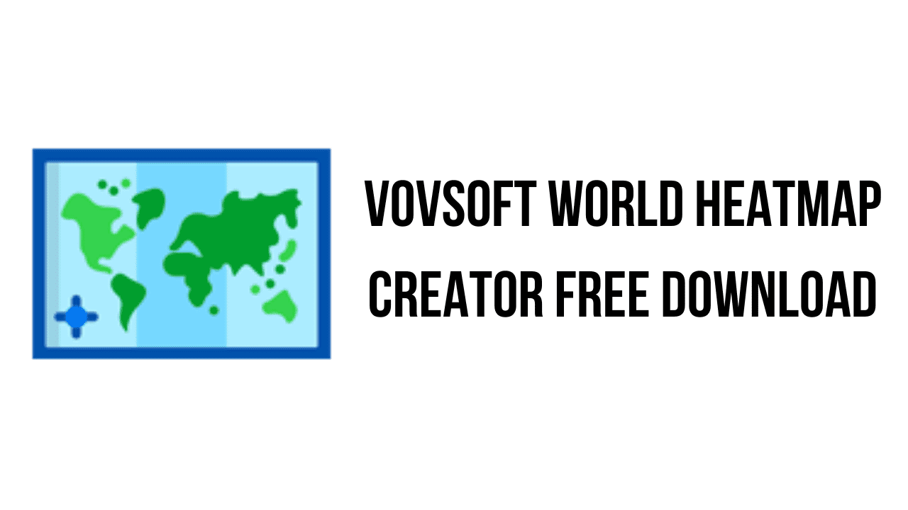 VovSoft World Heatmap Creator Free Download