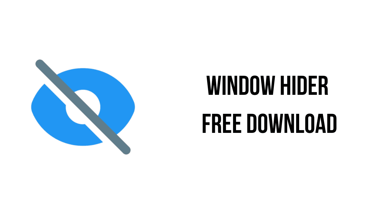 Window Hider Free Download