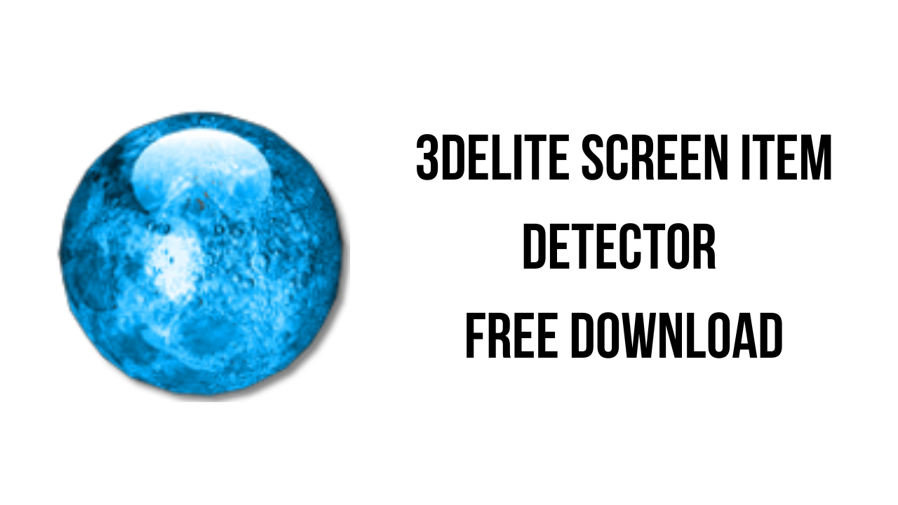 3delite Screen Item Detector Free Download