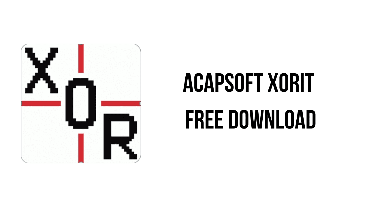 ACAPsoft XorIt Free Download