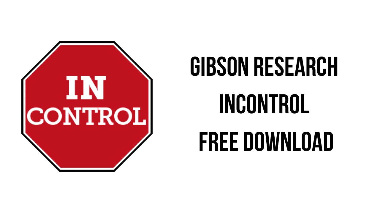 Gibson Research InControl Free Download