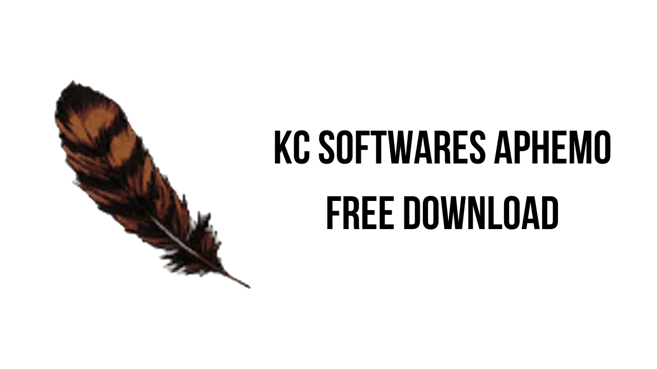 KC Softwares ApHeMo Free Download