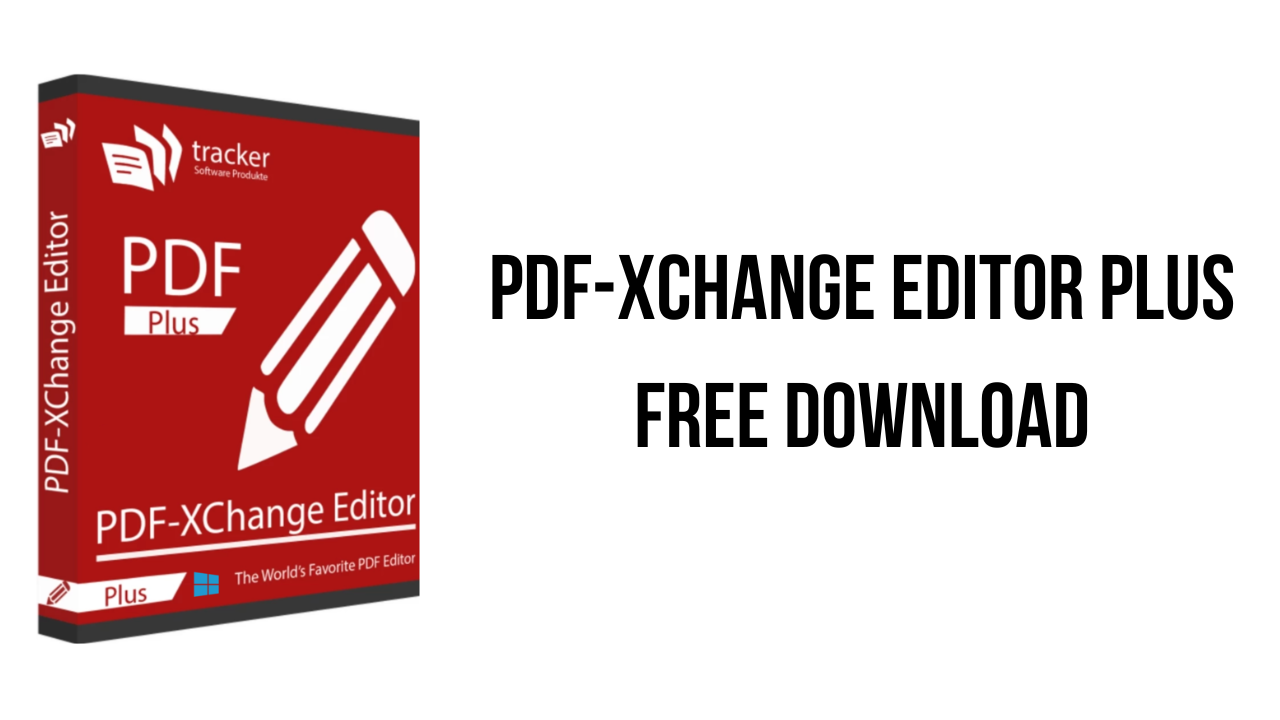 PDF-XChange Editor Plus Free Download